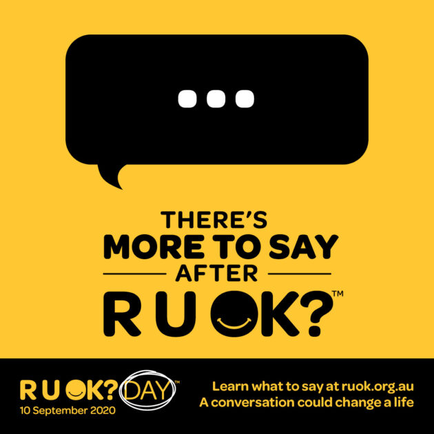 R U OK? Day | Learn What To Say | 10 Sep 2020 - What's on ...
