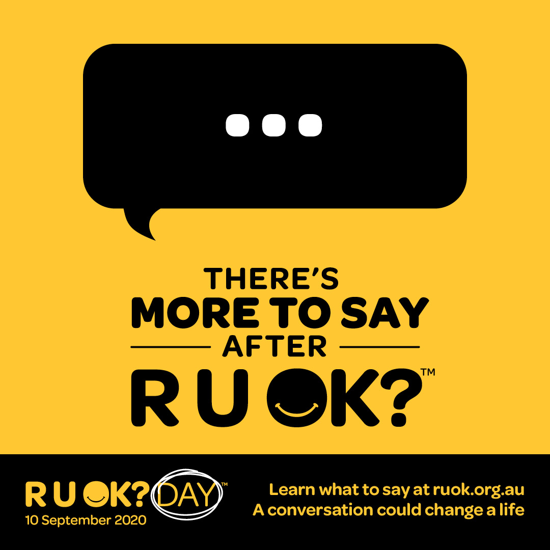 R U Ok Day Learn What To Say 10 Sep 2020 Play And Go Adelaideplay And Go Adelaide