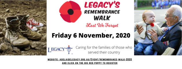 legacy remembrance walk