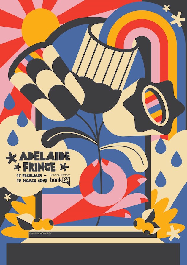 Adelaide Fringe 2023 Official Poster Revealed - Play & Go AdelaidePlay ...