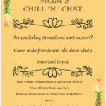 mums chat n chill flyer