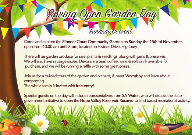 spring garden open day