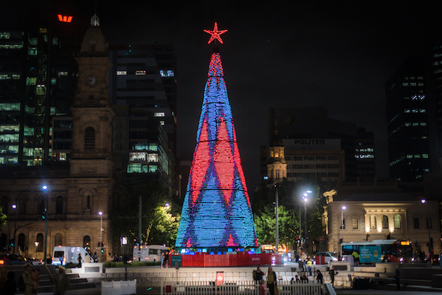 Giant Christmas Tree Adelaide