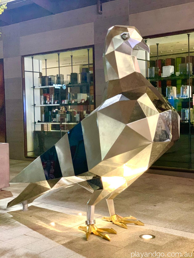 Giant Pigeon Sculpture in Rundle Mall | Adelaide - Play & Go ...