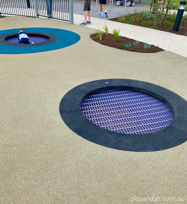 wigley glenelg playground trampoline