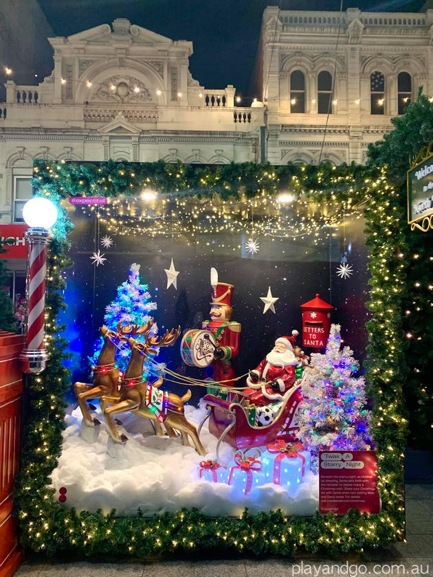 Adelaide Christmas Window Santa North Pole