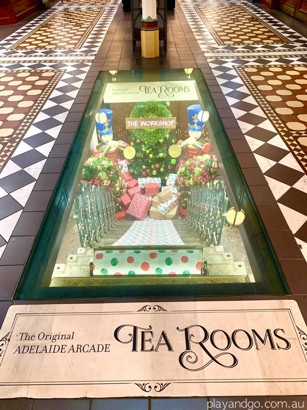 Adelaide Arcade Tea Rooms underground