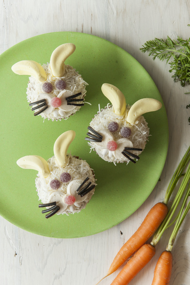 Easter Bunny Cupcakes