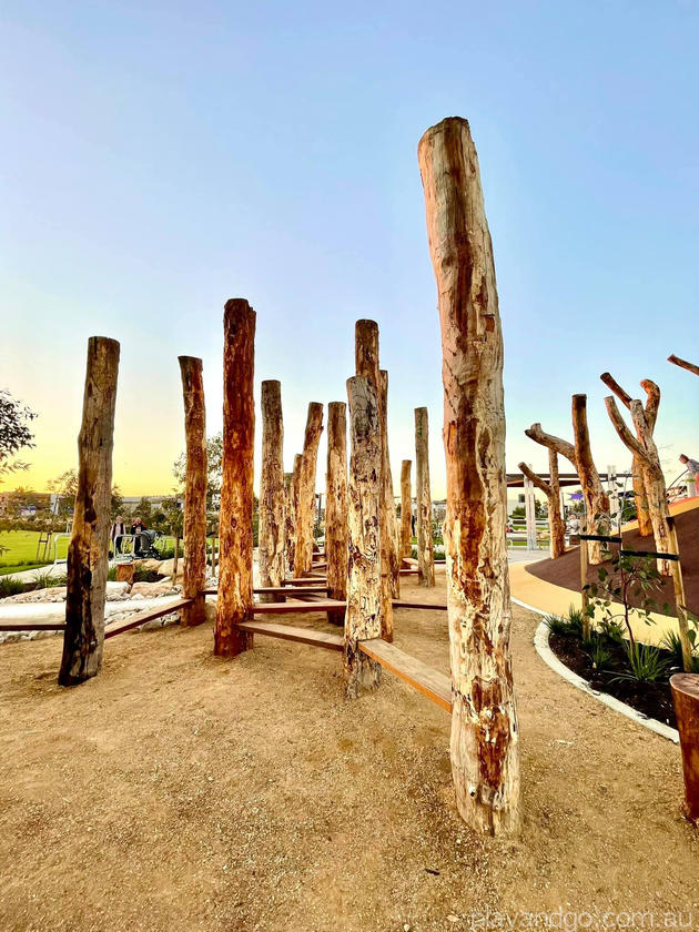 Lightsview Playground Adelaide nature play