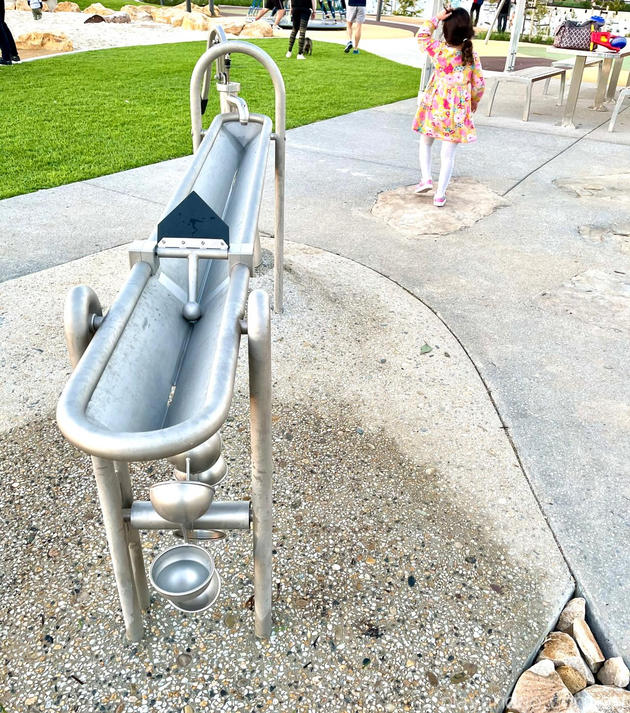 Lightsview Playground water table