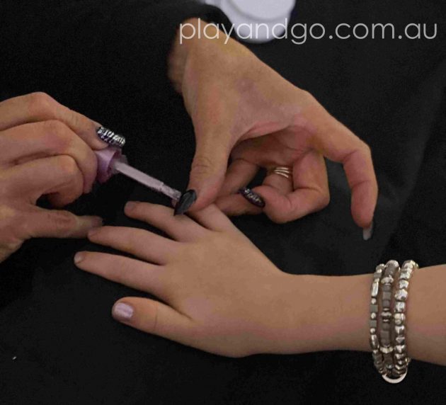 The Nail Bar at The Royal Princess Ball Image Credit Susannah Marks