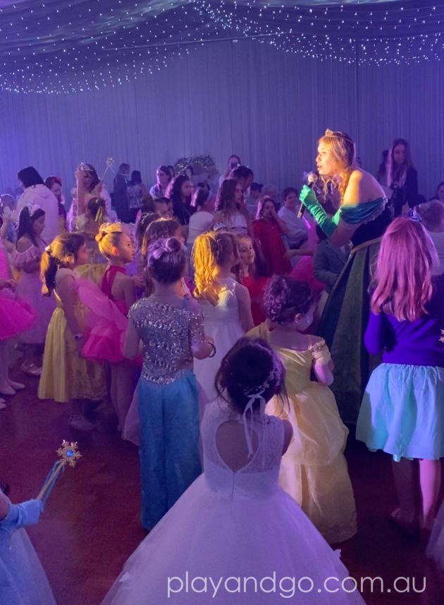 On the dancfloor at The Royal Princess Ball Image Credit Susannah Marks