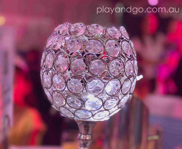 Table decorations at the Royal Princess Ball Image Credit Susannah Marks