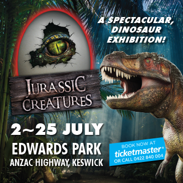 Jurassic Creatures Dinosaur Exhibition | Adelaide | 2-25 Jul 2021 ...