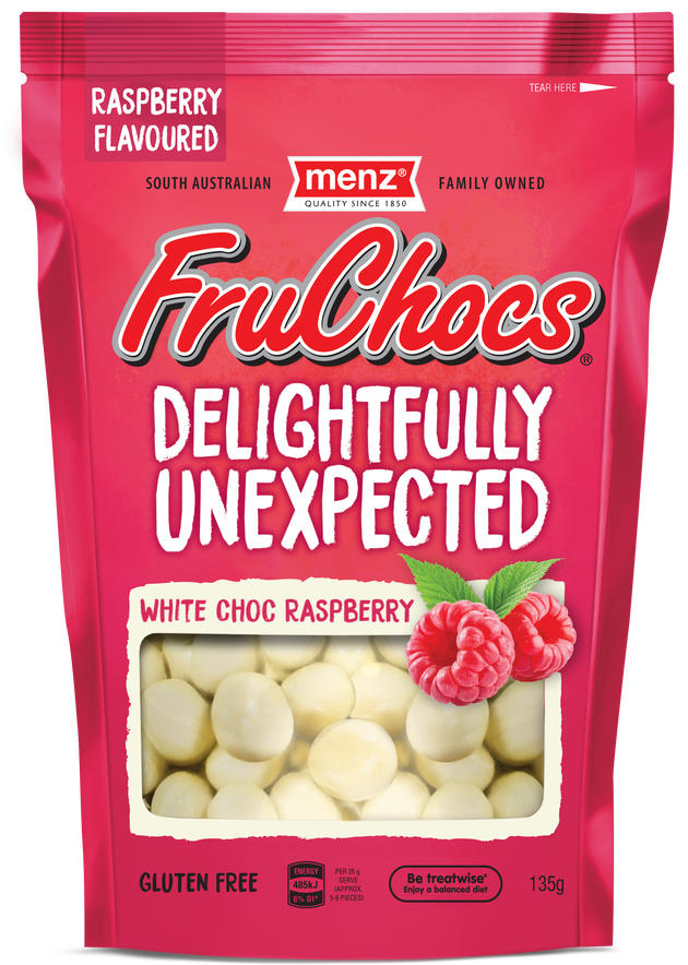 white chocolate fruchocs