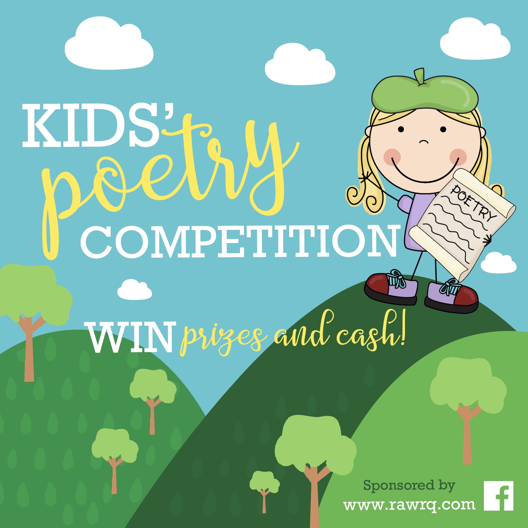 Write "A Poem for Our Hills" Kids Poetry Competition Play & Go