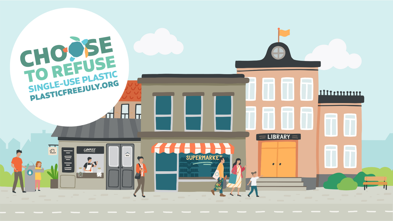 Plastic Free July | 'Choose to Refuse' Single-Use Plastic - Play & Go ...