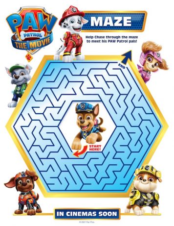 Paw Patrol Activity Sheets | Print & Play - Play & Go AdelaidePlay & Go