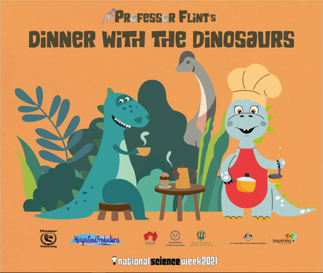 dinner with the dinosaurs