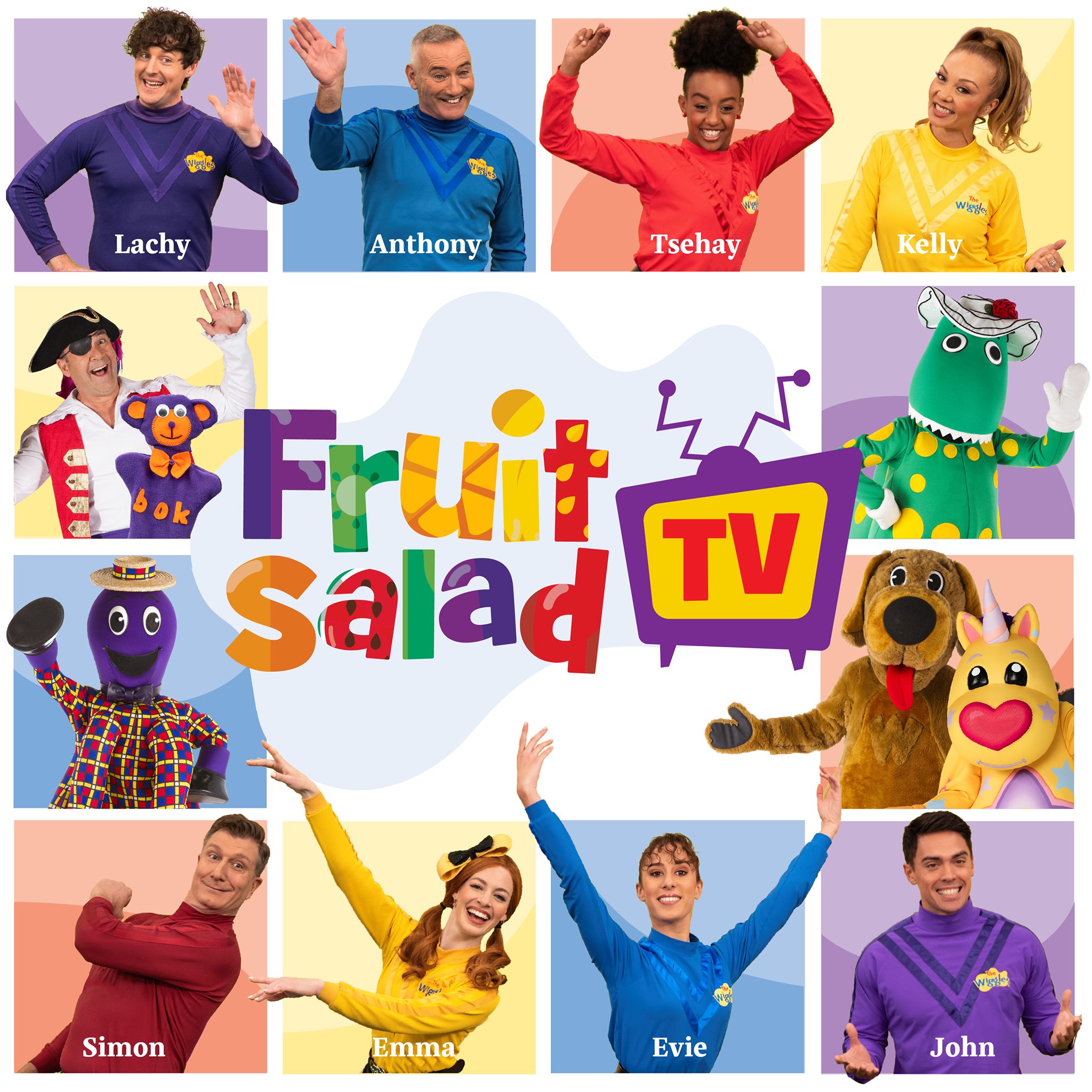 The Wiggles Fruit Salad TV Meet 4 New Wiggles Play & Go