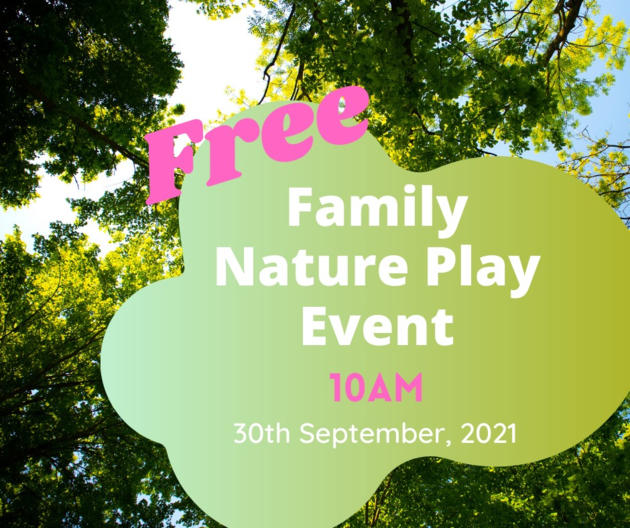 Free Family Nature Play Event Seaford Community Centre 30 Sep 2021