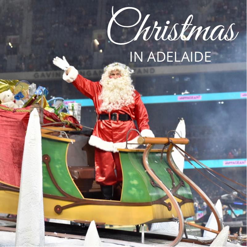 santa visits adelaide