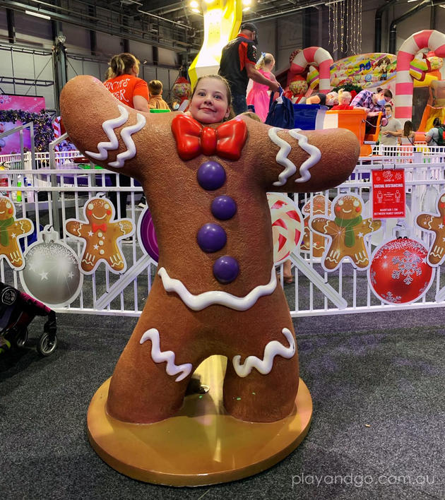 Santas Wonderland gingerbread man