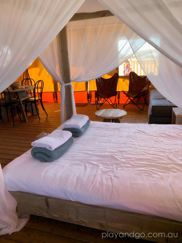 West Beach Retreat Deluxe Safari Tents