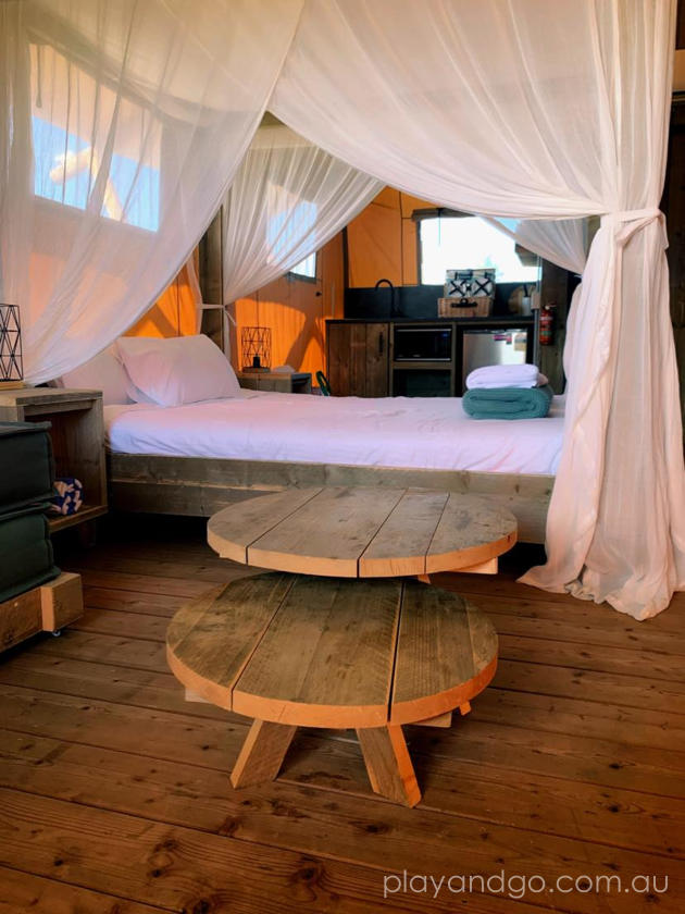 Deluxe Glamping Safari Tents West Beach