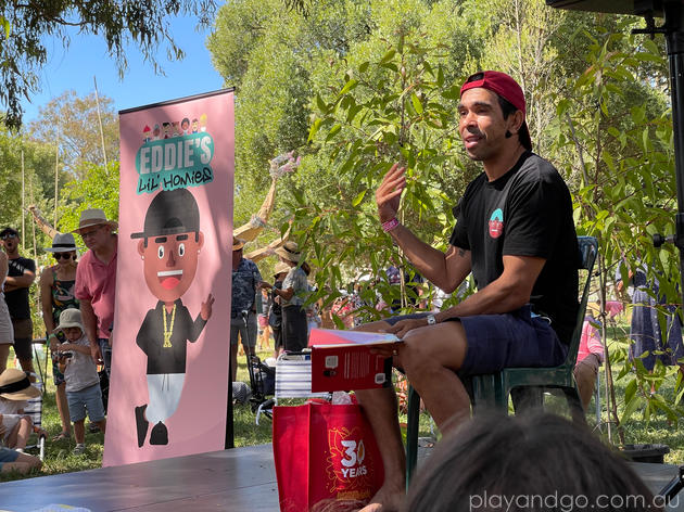 WOMADelaide 2022 Story Time with Eddie Betts