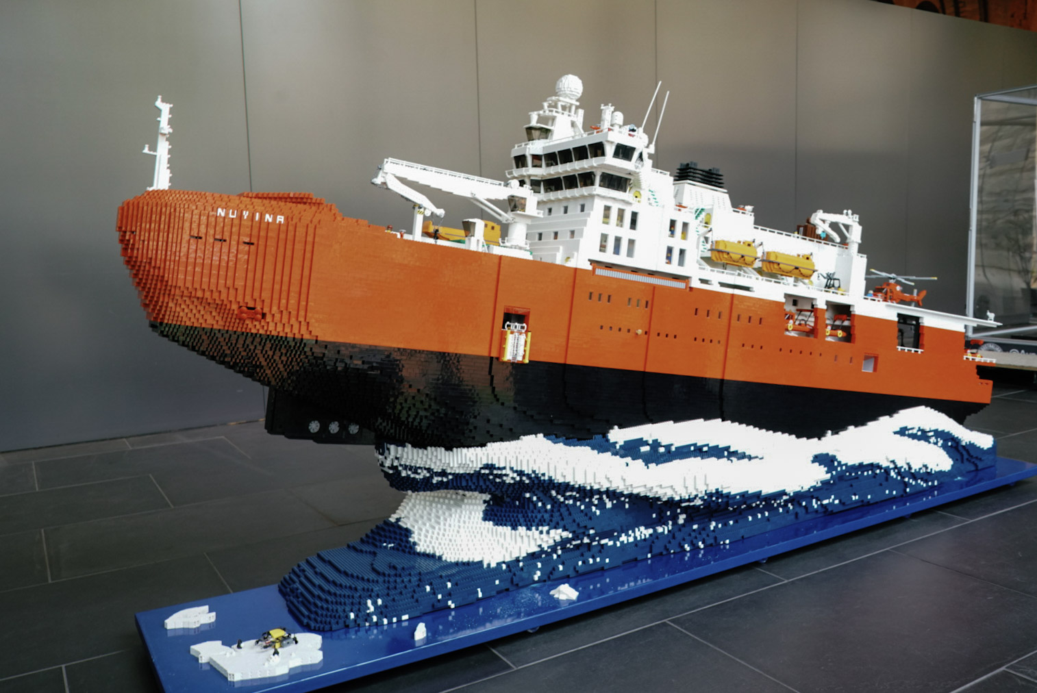 LEGO Model Icebreaker Ship | South Australian Museum - Play & Go ...