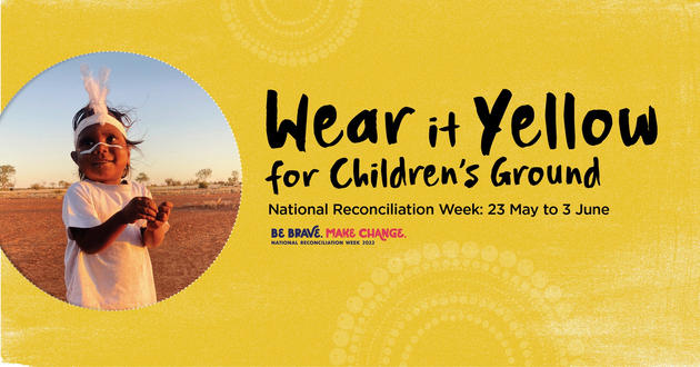 wear it yellow for children's ground
