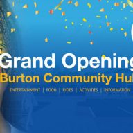 burton community hub grand opening