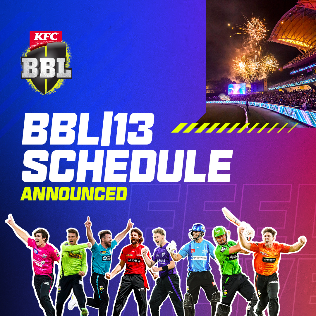 RELEASED: BBL Fixtures for the 2021/22 season