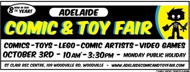 adelaide comic and toy fair