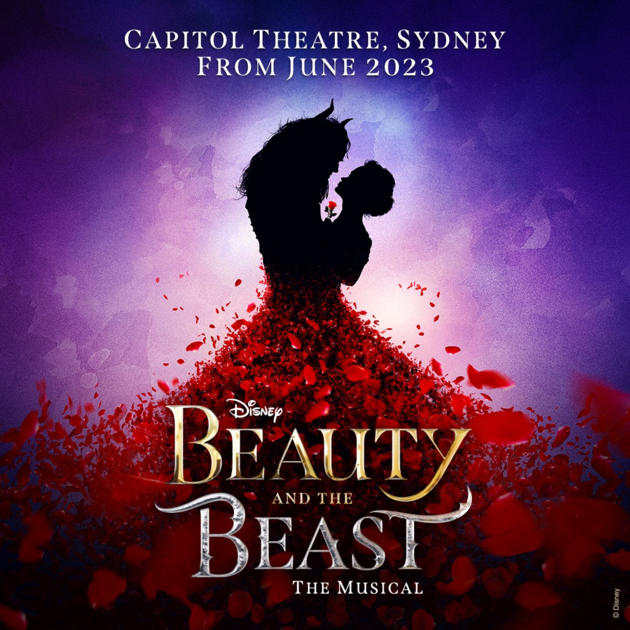 Disney's Beauty and The Beast Musical Capitol Theatre Sydney Jun