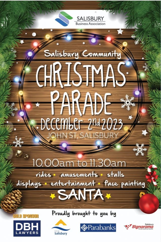 Salisbury Community Christmas Parade 2 Dec 2023 Play & Go