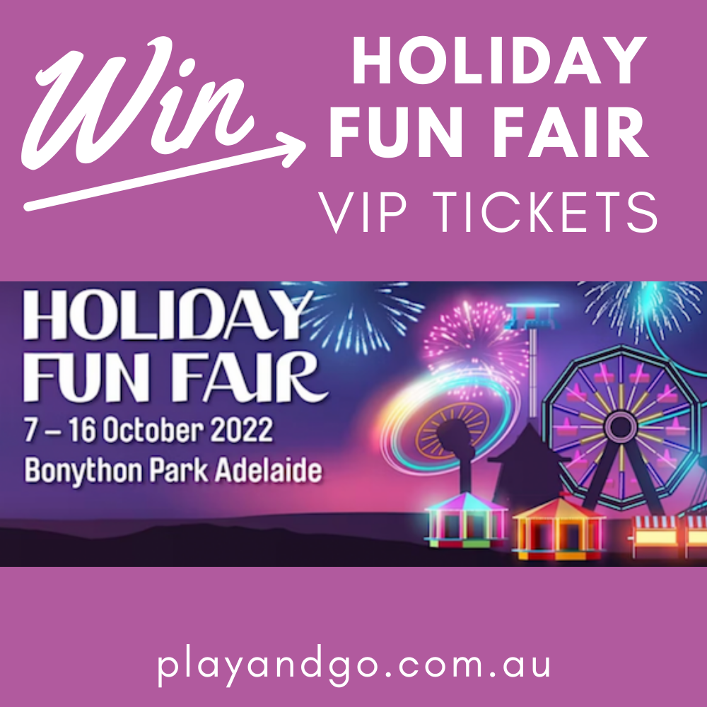 Ended WIN VIP Tickets to the Holiday Fun Fair in Adelaide Play & Go