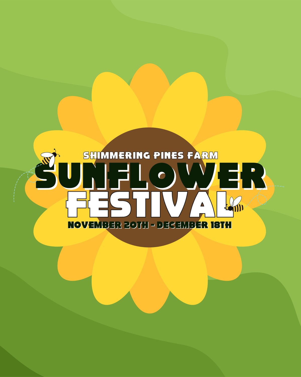 Shimmering Pines Farm Sunflower Festival | 20 Nov - 18 Dec 2022 - Play ...