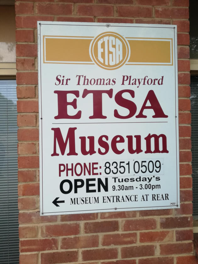 Sir Thomas Playford ETSA Museum