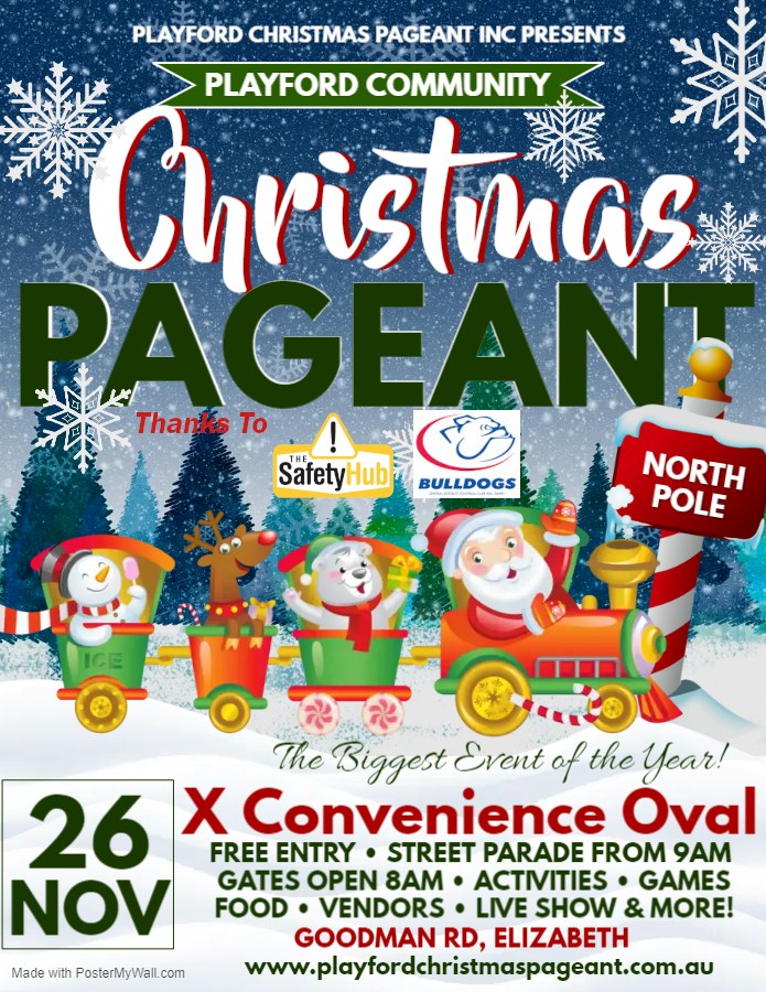 Playford Community Christmas Pageant | 26 Nov 2022 - Play & Go ...