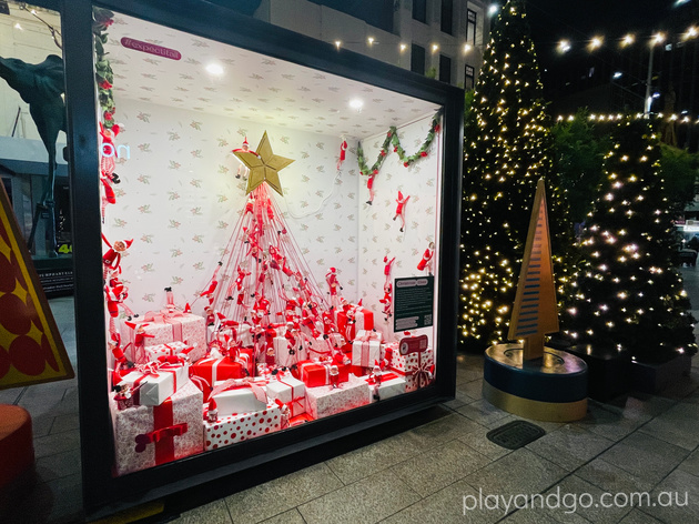 Rundle Mall's LEGO window display this Christmas