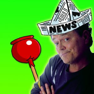 Peter Combe in What's Black...What's White...and Read All Over?