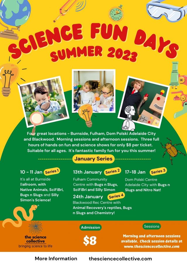 Summer Science Fun | Science Collective | Jan 2023 - Play & Go ...