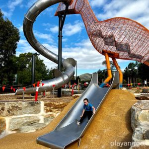 Thornton park playground huge slide