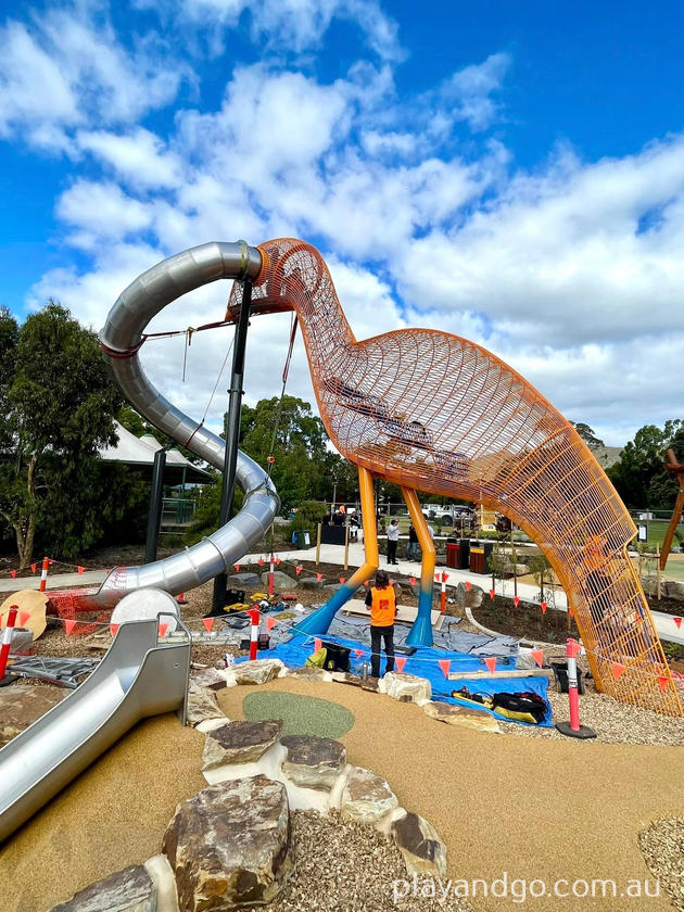 Thornton park playground super heron slide