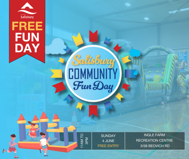 Salisbury Community FREE Inflatable Fun Day | Ingle Farm | 4 Jun 2023 ...