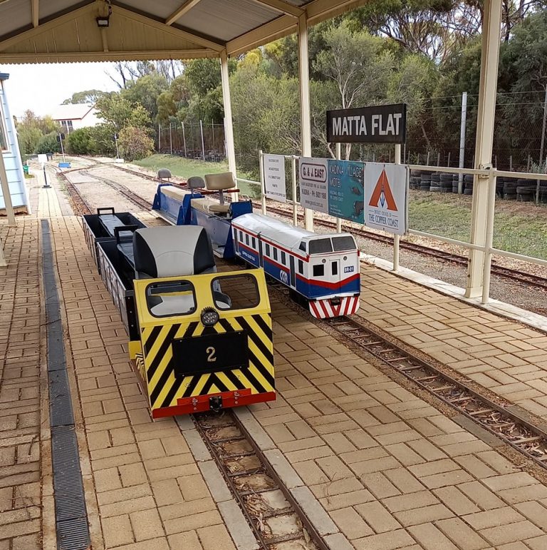 Mini Train Rides Side View Copper Coast Railway | Miniature Train Rides | Kadina - Play & Go Adelaide