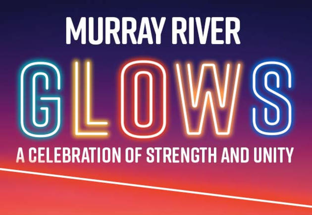 murray river glows