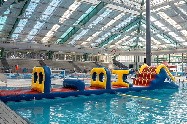 Adelaide Aquatic Centre giant inflatables